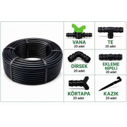 Nehir Grup 400 Metre Kendinden Delikli Damla Sulama Borusu