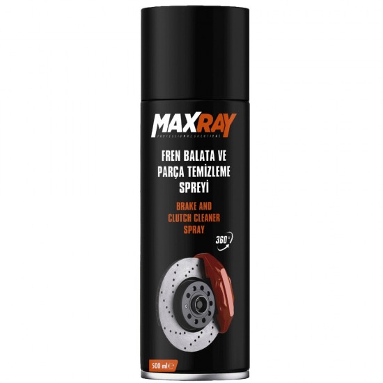 Maxray Fren Balata ve Parça Temizleme Spreyi 500 ML