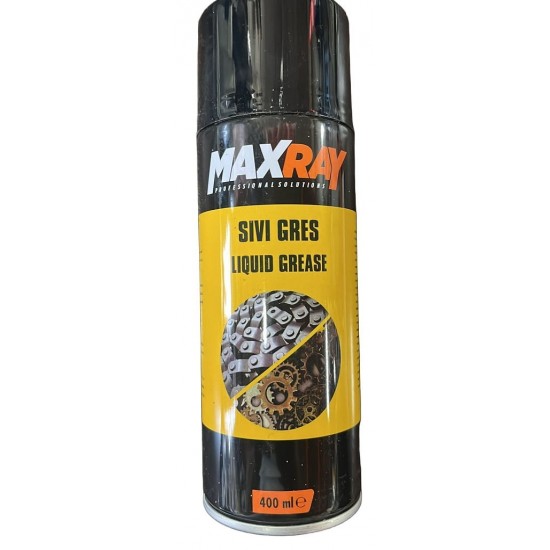Maxray Şeffaf Sıvı Gres Sprey (400 ml)
