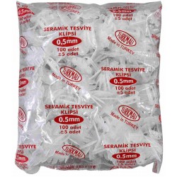 Star Plus 0.5 mm Seramik Tesviye Klipsi 100 Adet