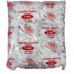 Star Plus 1 mm Seramik Tesviye Klipsi 100 Adet